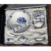 景德鎮56頭青花玲瓏餐具 28頭 38頭高檔禮品骨瓷餐具