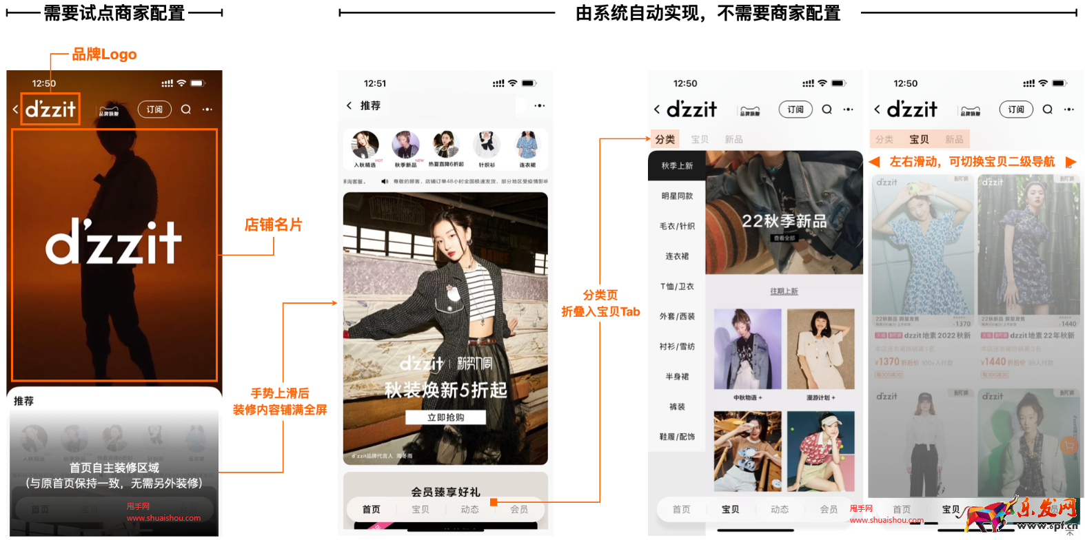 淘寶會員新版店鋪素材配置